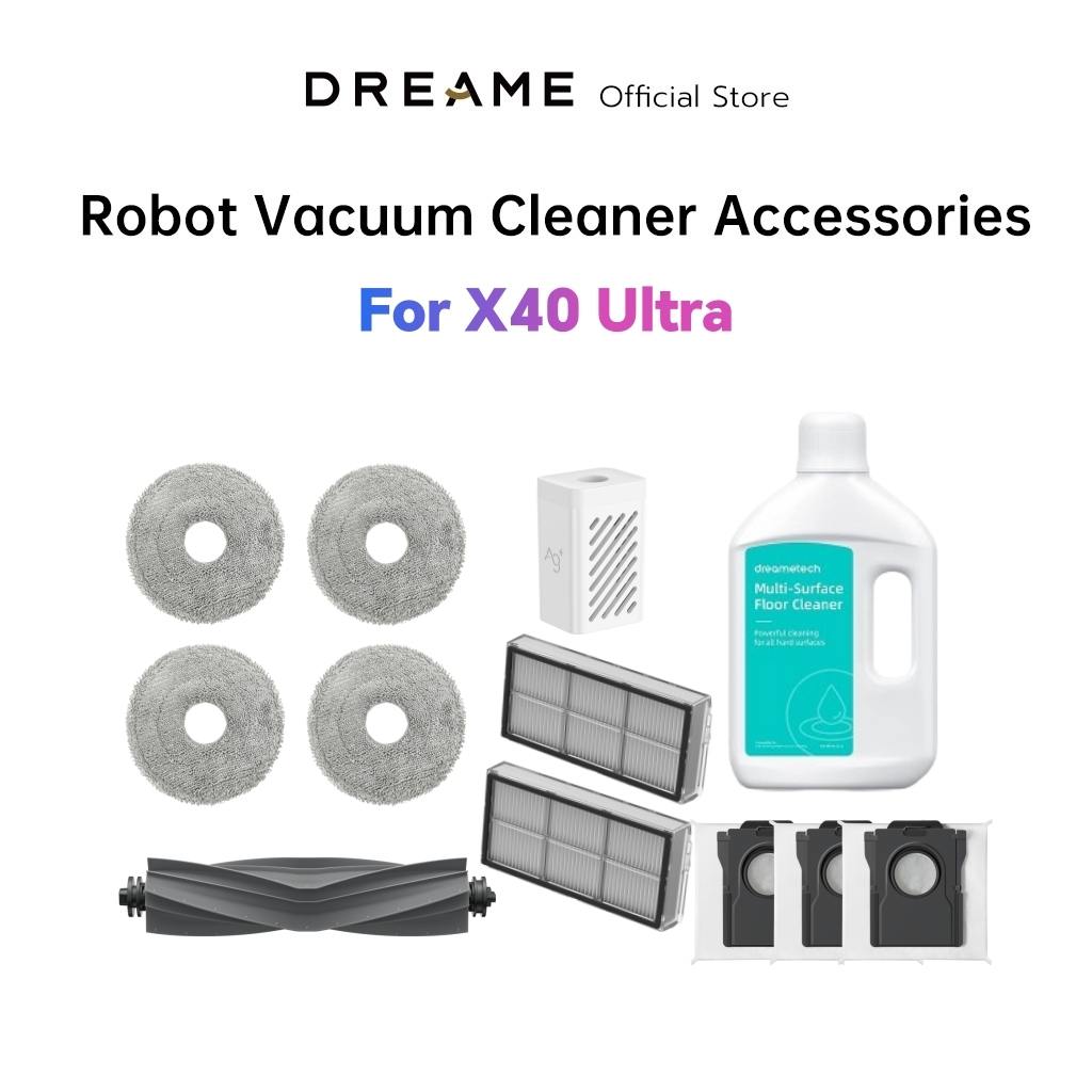 Dreame X40 Ultra Accessories อุปกรณ์เสริมหุ่นยนต์ดูดฝุ่น
