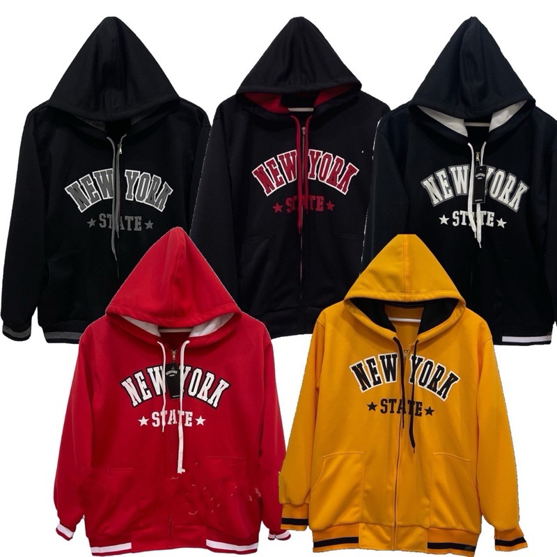 เสื้อคลุมแขนยาวมีฮู้ด นิวยอร์ก งานแท้100%
