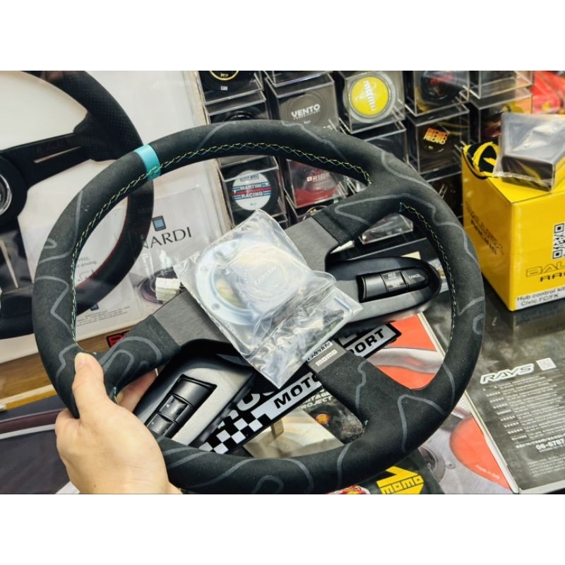 ชุดย้ายปุ่ม พวงมาลัย srd brio jazz ge civic fd mobilio freed สำหรับพวงแต่ง Steering Wheel Control Kit ย้ายสวิต Adapter