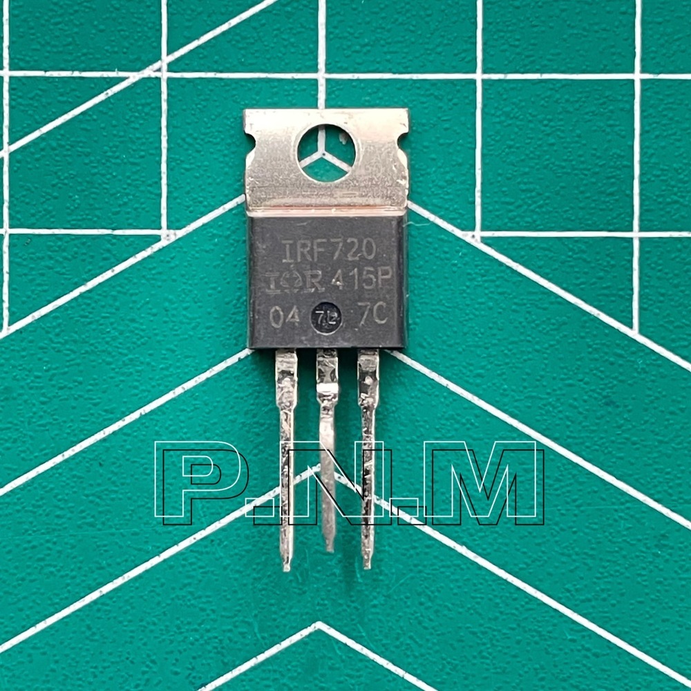 IRF720 N-FET 3.3A 400V💰ราคาต่อหนึ่งชิ้น💳