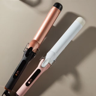 เครื่องม้วนผมเทคโนโลยี Ceramic Tourmaline Cupicute Salon Curling Iron Model JMF - ET9916
