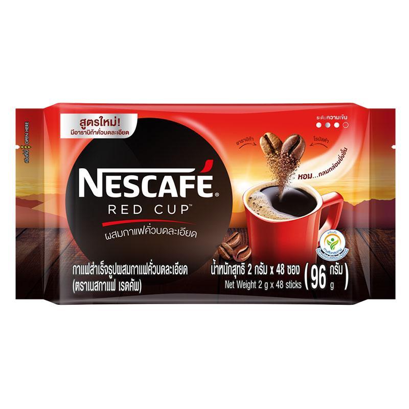 เนสกาแฟ เรดคัพ กาแฟสำเร็จรูป 2 ก. 48 ซอง