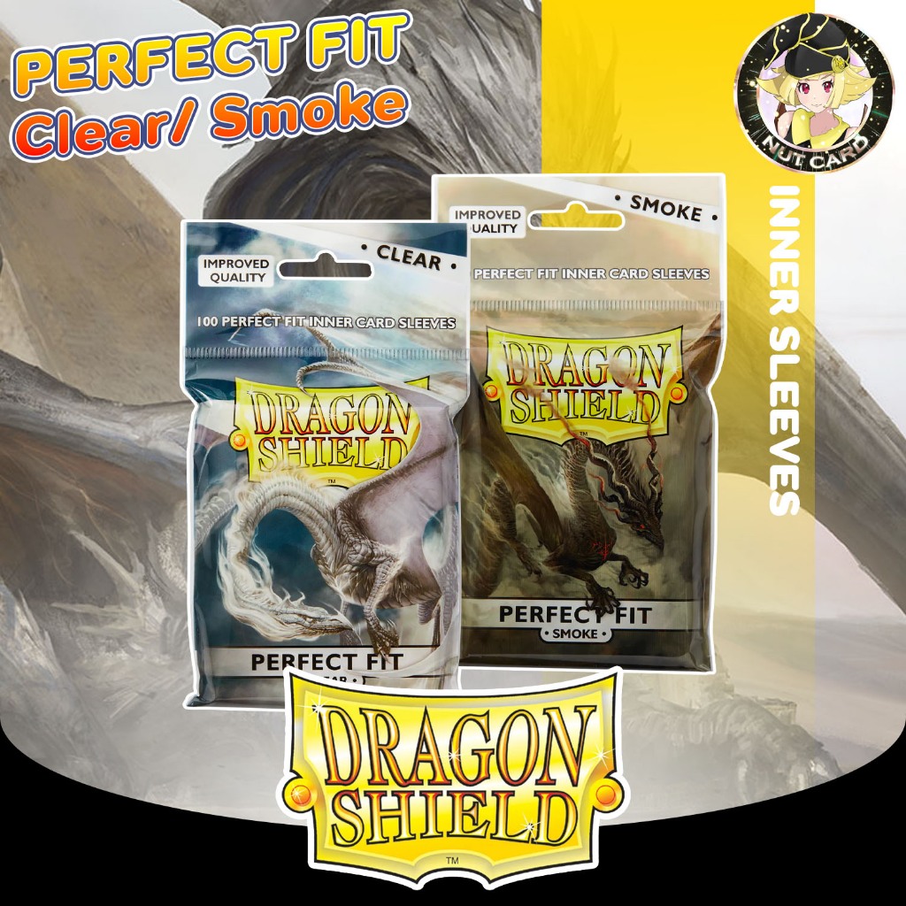 [Dragon Shield] Dragon Shield 100 Perfect Fit Toploading - Clear