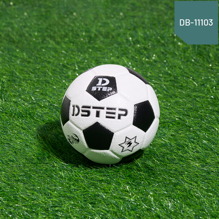 DSTEP ลูกบอล ฟุตบอล เบอร์ 3 ขนาด 23 นิ้ว สีขาวดำ (1ลูก) พร้อมชุดเข็มและตาข่าย / บอลสำหรับเด็ก DB-11103