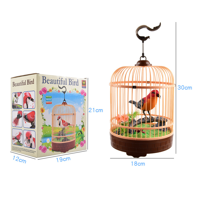 🐦กรงนกจำลองไฟฟ้า นกกรง ของเด็กเล่น จำลอง ของเล่น🐦