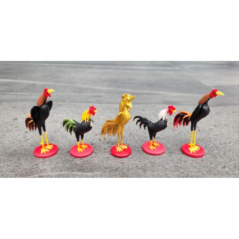 ไก่ ไก่ชน ไก่ถวาย ไก่วางศาล ขนาด 2" 2.5" 3"