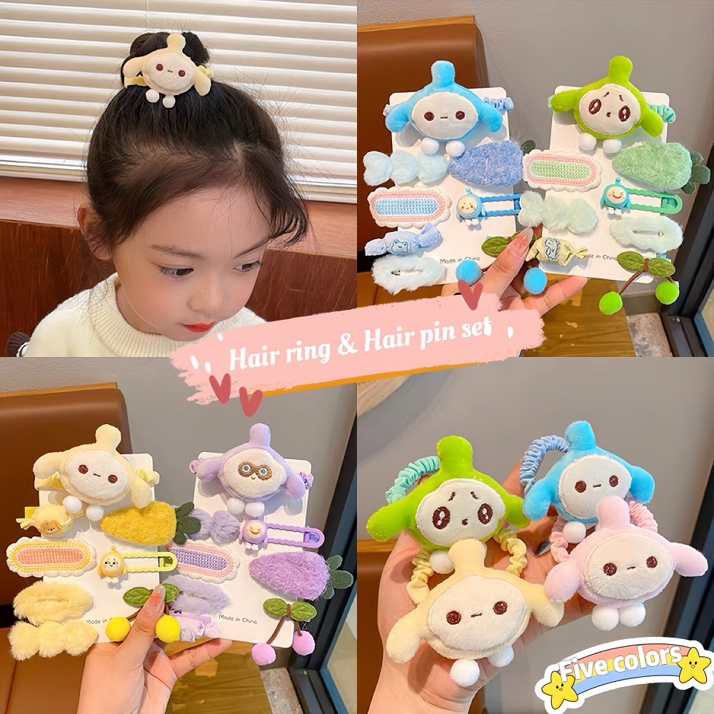 PRINCESS KESLI กิ๊บติดผม ลายการ์ตูนเจ้าหญิงน่ารัก เครื่องประดับ สําหรับเด็กผู้หญิงสไตล์เกาหลี 8 PCS