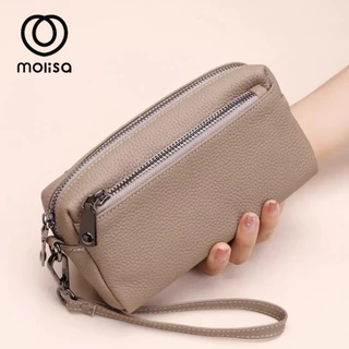 Molisa  กระเป๋าใส่โทรศัพท์และกุญแจ กระเป๋าข้อมือ ใส่เงิน ขนาดพกพา 2118#