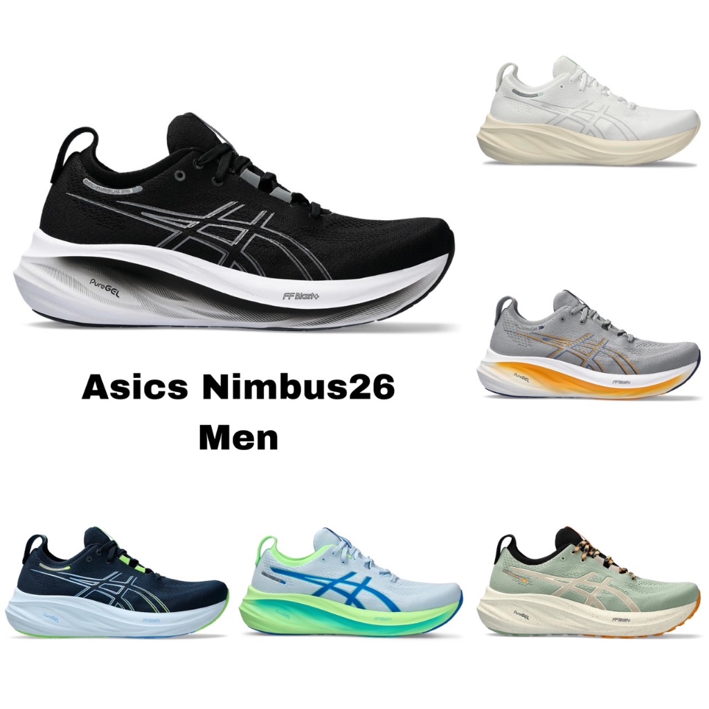 Asics Nimbus26 - Men - รองเท้าวิ่งผู้ชาย