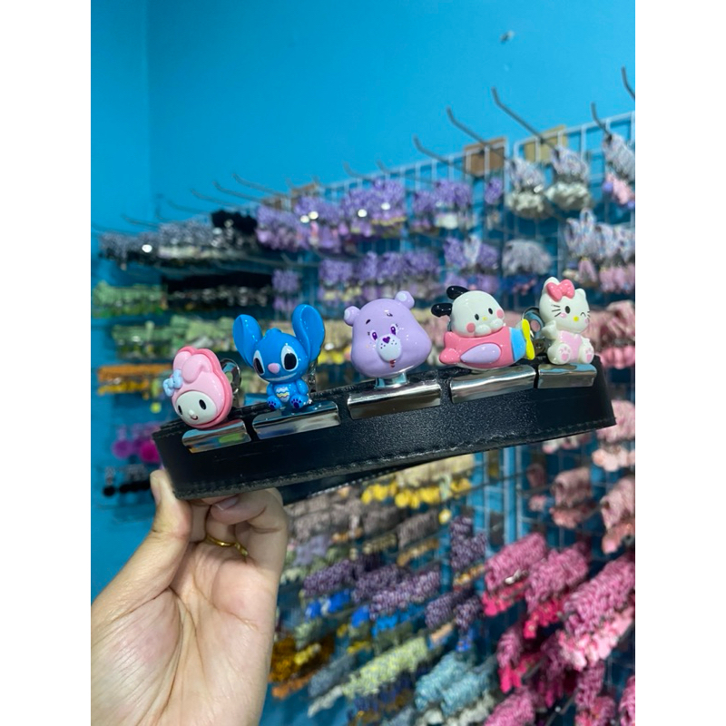 ที่หนีบเข็มขัดนักเรียน ลายตุ๊กตาน่ารักๆ พร้อมส่ง