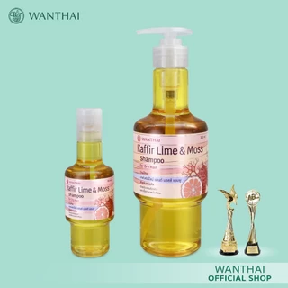 Wanthai (ว่านไทย) 🌿 เคฟเฟอร์ไลม์ & มอสส์ แชมพู l มะกรูด ลดอาการคัน ขจัดรังแค รักษาเชื้อราบนหนังศีรษะ