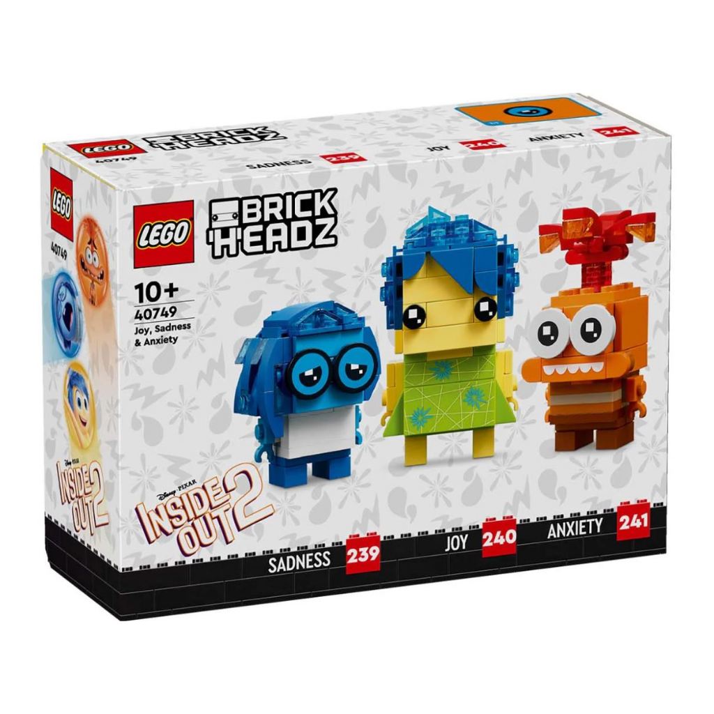 LEGO® BrickHeadz™ ǀ Disney and Pixar Joy, Sadness & Anxiety 40749