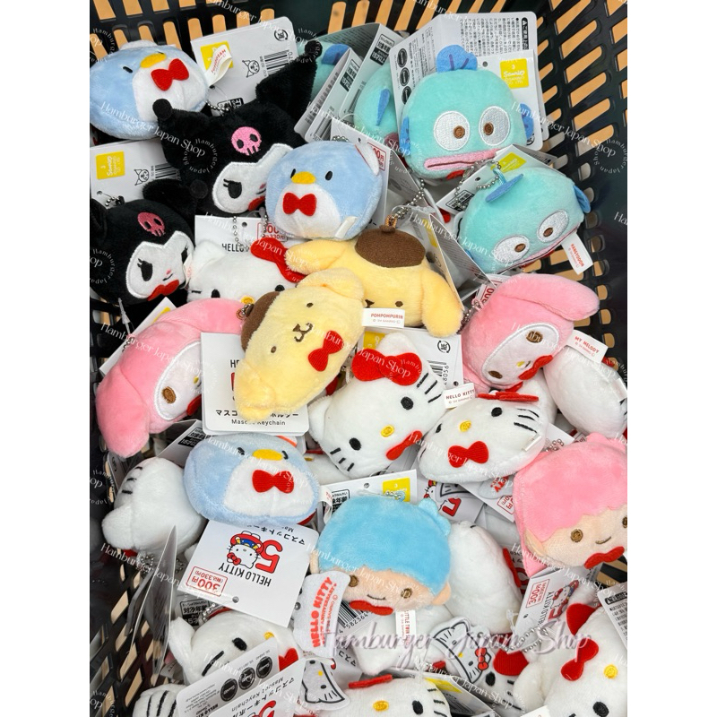 พวงกุญแจ Sanrio ครบรอบ 50 ปี พวงกุญแจตุ๊กตาซานริโอ้ ฉลองครบรอบคิตตี้ 50 ปี จากญี่ปุ่น
