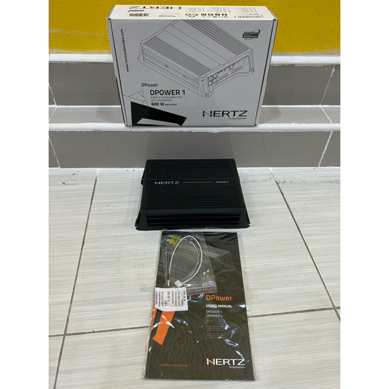 4450บาท แอมป์คลาสดีขับเบส ยี่ห้อ HERTZ รุ่น DPOWER1