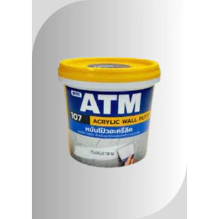 ATM 107หมันโป้ว อะครีลิค เคมีโป้วฝาผนัง อุดตามรอยแตกร้าว ขนาด 1.5 กก. (8858776961719)