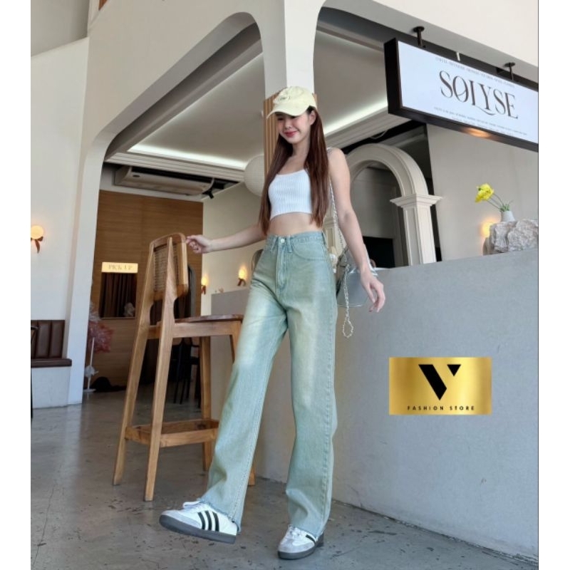 SP-96 ยีนส์ขากระบอก ทรงใหญ่ baggy jeans มีถึงไซส์ 3XL