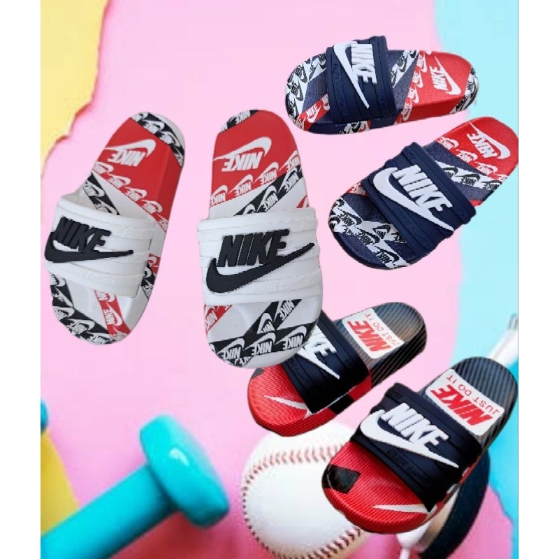 รองเท้าแตะเด็กโต Nike kids อายุ 3-8ปีพื้นนิ่ม ยางกันลื่น(พร้อมส่ง)