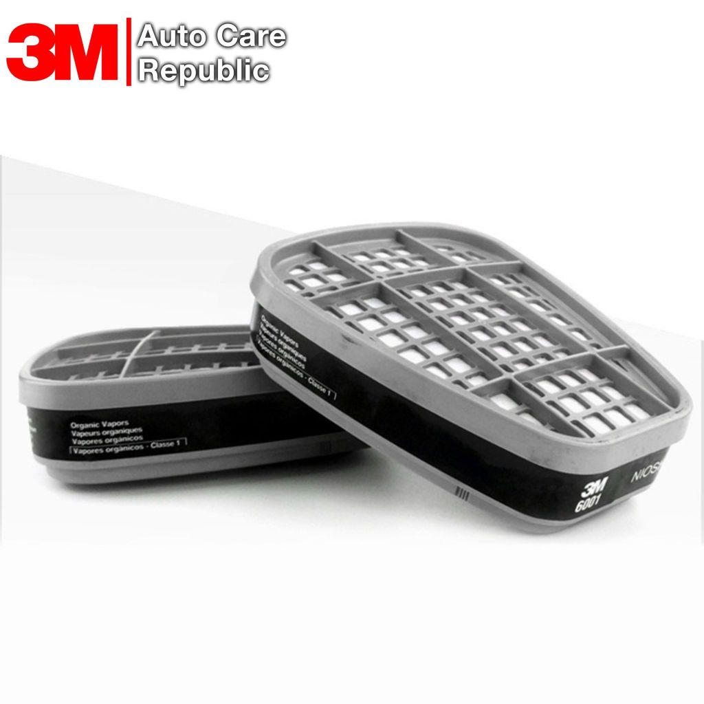 3M 6001 ตลับกรองสำหรับกรองไอระเหยสารตัวทำละลาย (สารอินทรีย์) ราคา ถูกที่สุด ดีลบีเคเค