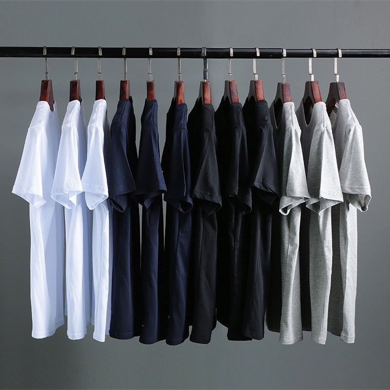 เสื้อยืดแขนสั้นสีพื้น ผ้า POLY ผ้านิ่ม ใส่สบาย ไม่ร้อน TT86