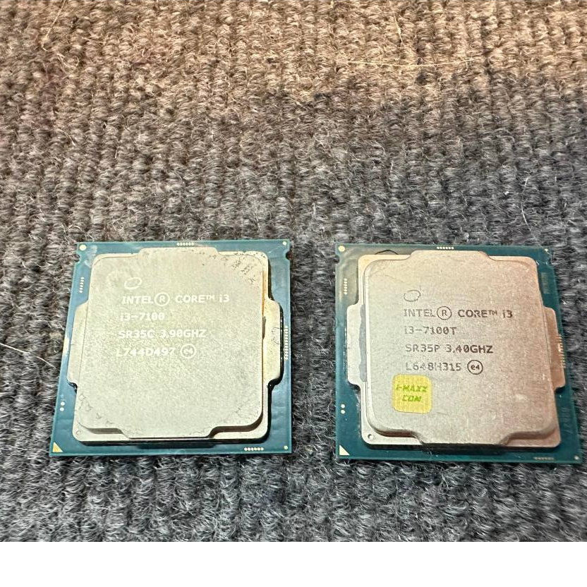 CPU Intel i3-7100 3.9GHz LGA 1151มือสองสภาพดี. ใช้งานได้ปกติ