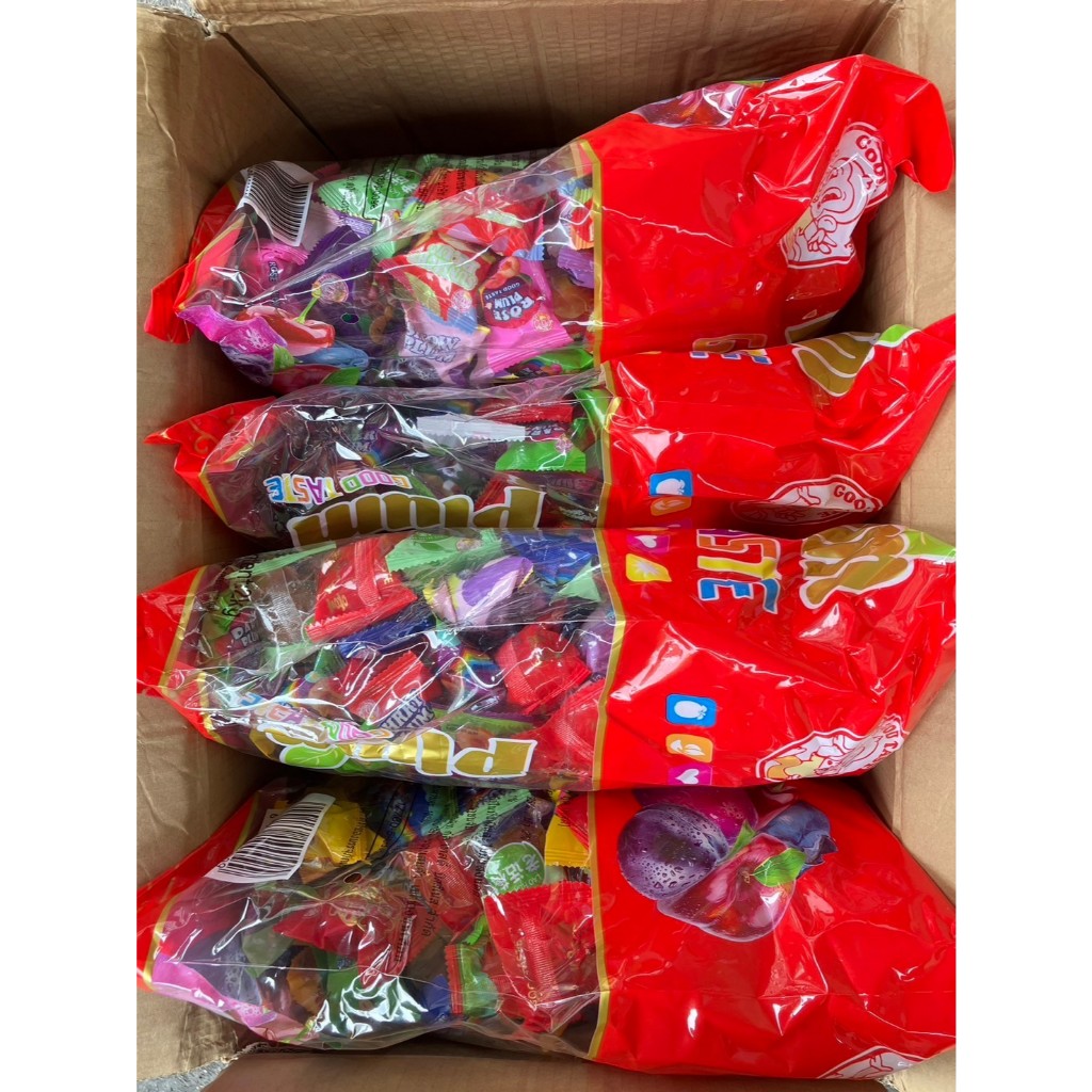 บ๊วย รวมรส (หนัก 2 กิโลกรัม) บ๊วยเม็ด อมเปรี้ยวอมหวาน