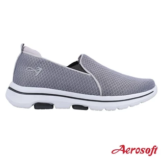 Aerosoft (แอโร่ซอฟ) รองเท้าผ้าใบผู้หญิง ผู้ชาย เพื่อสุขภาพ ผ้าใบสีดำ รุ่น EURO C2 (SN9221)