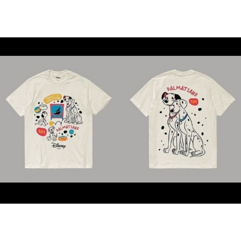 เสื้อDisney ลาย 101 Dalmatians ลิขสิทธิ์แท้💯 ( TMX-111 )