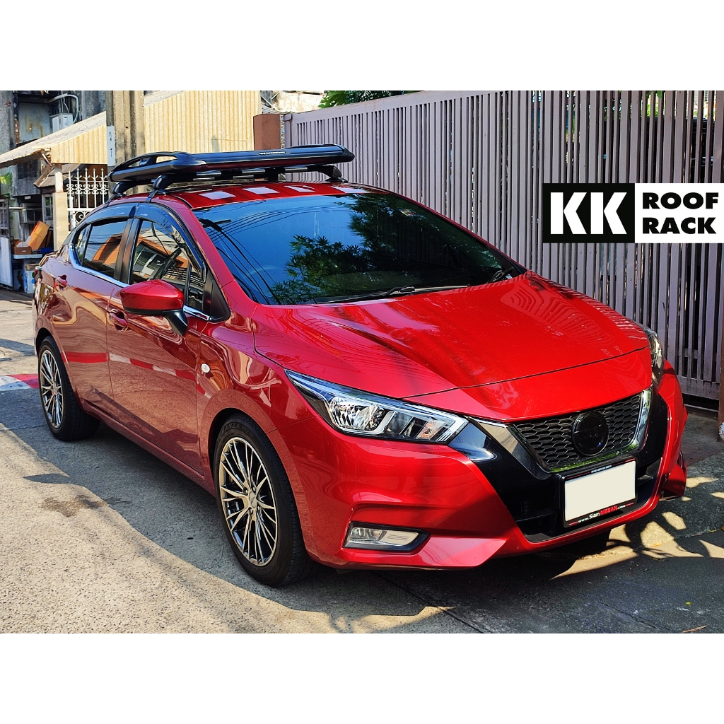 ชุดแร็คหลังคา Carryboy + KK สำหรับ Nissan Almera N18 2019-ปัจจุบัน ไม่เจาะรถ ของใหม่