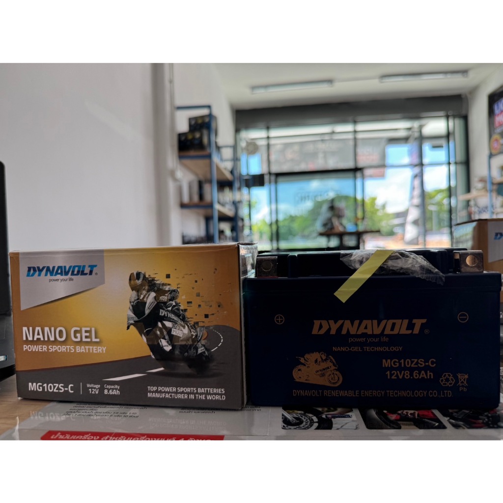 แบ็ตเตอรี่ Dynavolt Nano Gel MG10ZS-C