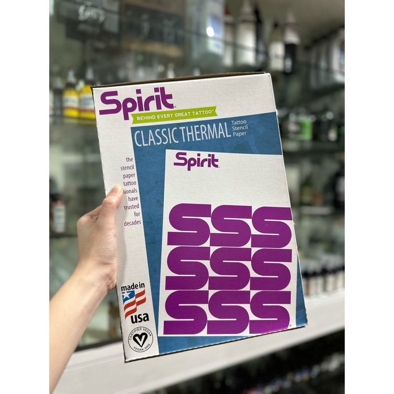 กระดาษลอกลาย Spirit - Classic Thermal (กระดาษลอกลายแบบฟิล์ม)
