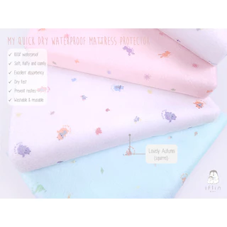 Iflin Baby - ผ้ารองกันน้ำ - Waterproof Mattress Protector - ขนาด 70×100 ซม. - ผ้ารองกันฉี่ ผ้ากันน้ำ