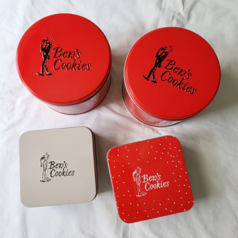 กล่องใส่ของ กล่องเก็บของ Ben's Cookies คุกกี้