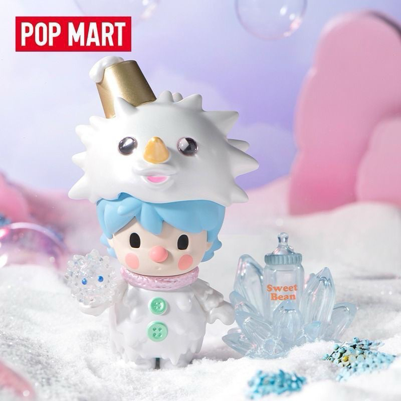 กล่องสุ่ม POP MART 100% Sweet Bean × Instinctoy Sweet Together Series - Snowy Sweet Bean