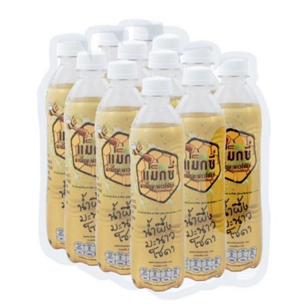แม็กซ์ซี่ น้ำผึ้งมะนาวโซดา 400 มล. (แพ็ก 12 ขวด)