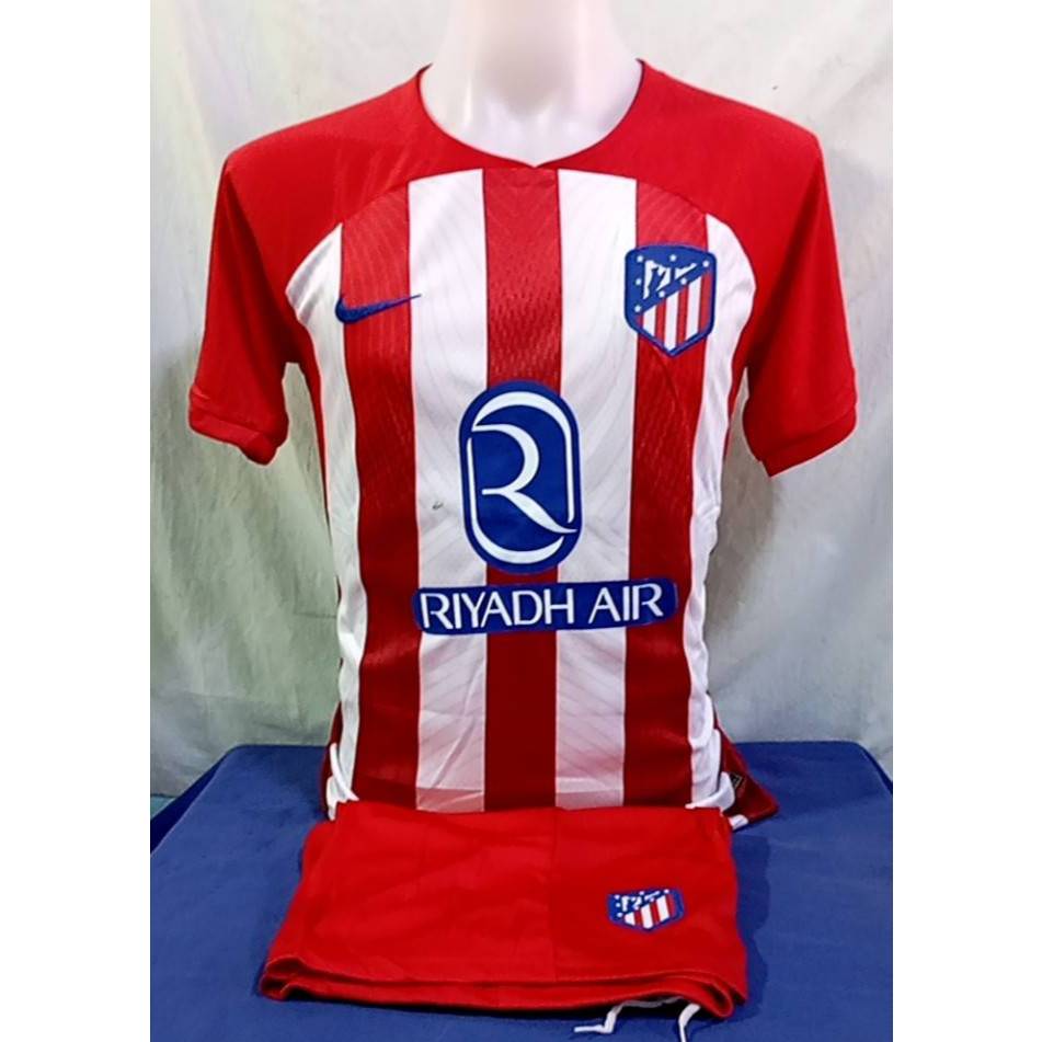 เสื้อฟุตบอลกีฬาผู้ใหญ่ทีมสโมสรแอตเลติโก้ มาดริด /Atletico Madrid ชุดเย้า/เยือน ปี 2023-2024 ปีล่าสุด