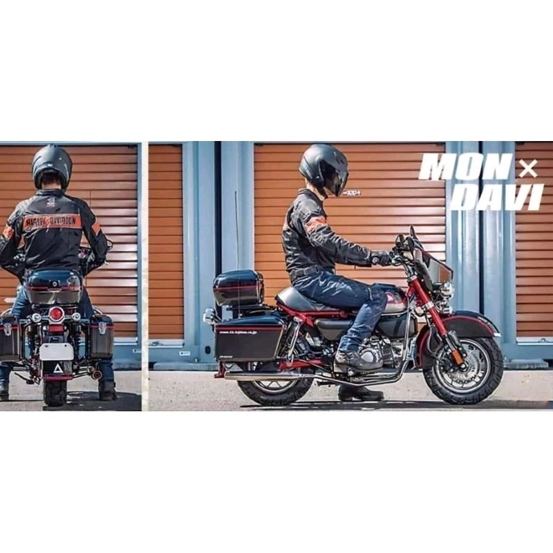 ชุดแต่ง อุปกรณ์ Honda Monkey 125 เป็น Harley Davidson