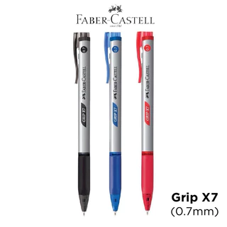 [ยกกล่อง] ปากกา Faber-Castell รุ่นNew Grip X5 | Grip X7 | Grip X5 Pastel หมึกดำ แดง น้ำเงิน