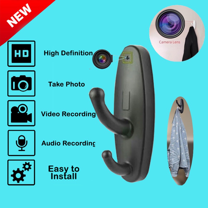กล้อง 1080P ไม่จำเป็นต้องเชื่อมต่อ WiFi สามารถติดตั้งการ์ดหน่วยความจำได้ สามารถใช้งานได้ถึง 3 ชั่วโมง