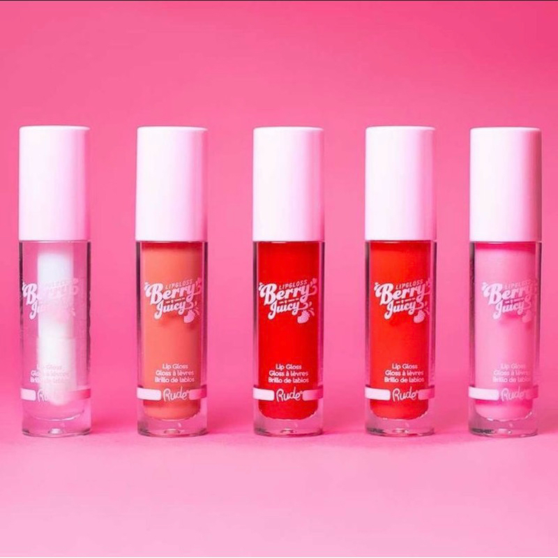 RUDE ملمع شفاه نباتي Berry Juicy ‏4 غ — صورة 6