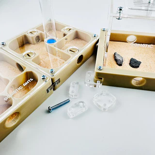 รังมดจิ๊กซอว์แนวนอน รังต่อขยายพื้นที่ - Donatic Ants