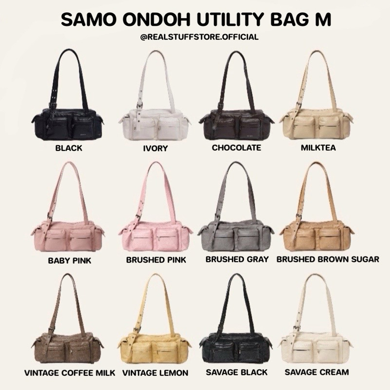 ของแท้💯 Samo ondoh utility bag M พร้อมส่ง