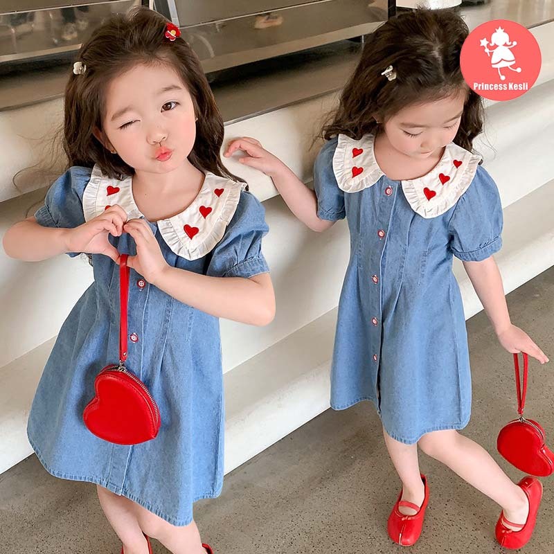 PRINCESS KESLI ชุดเดรสแฟชั่น กระโปร่งเด็กผู้หญิง 1-11ปี