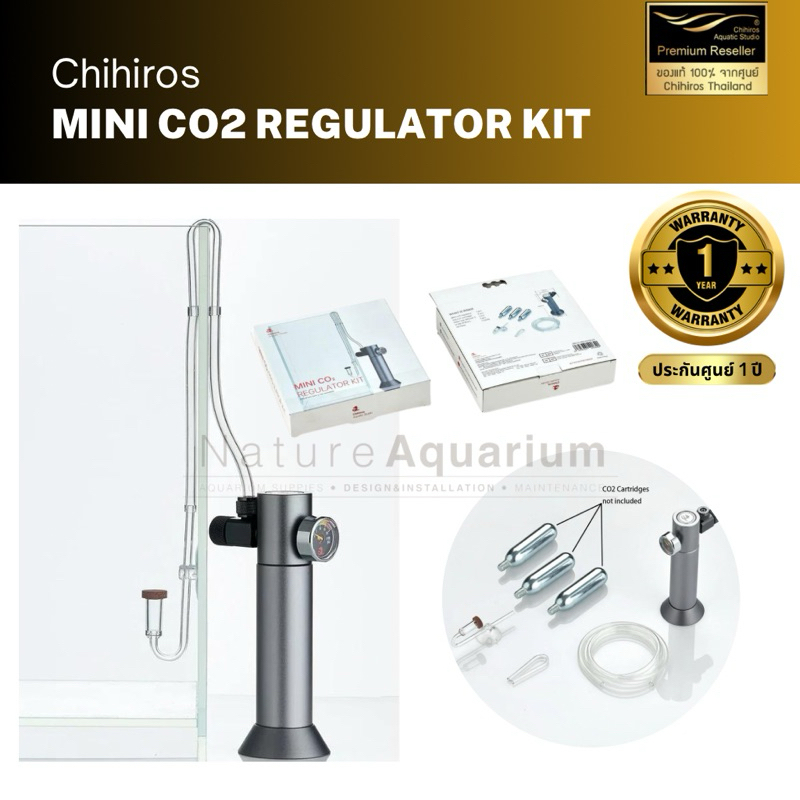 C้hihiros Mini co2 regulator kit