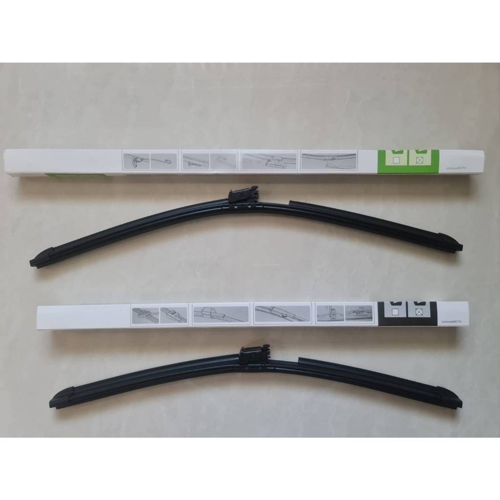 ใบปัดน้ำฝน BENZ S350,S400,S580,W222 ปี2018-2022 ขนาด23"/25"นิ้ว (มีปุ่มฉีดน้ำในตัว) ไต้หวัน คู่ละ1,8