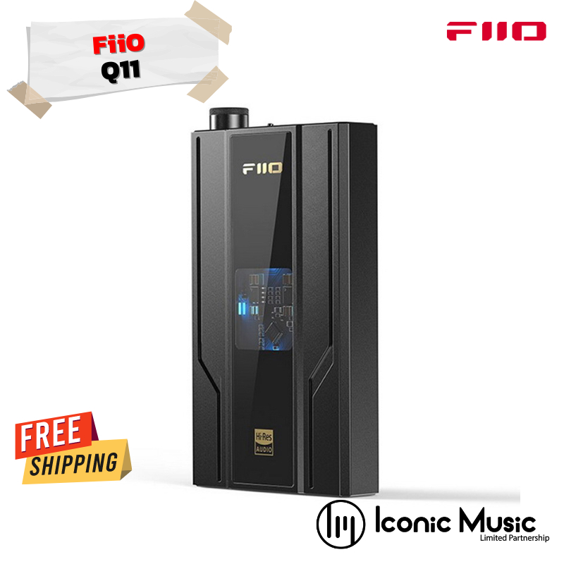 FiiO Q11 DAC/AMP พกพาประสิทธิภาพสูง รองรับ Hi-Res ของแท้ รับประกันศูนย์ไทย 1 ปี