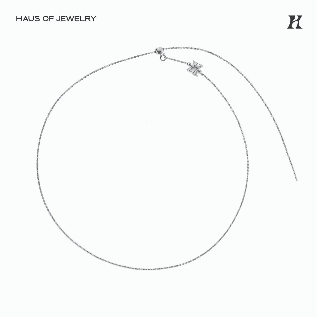 Haus of Jewelry - EVER Chain Necklace สร้อยคองานเงินแท้ 925