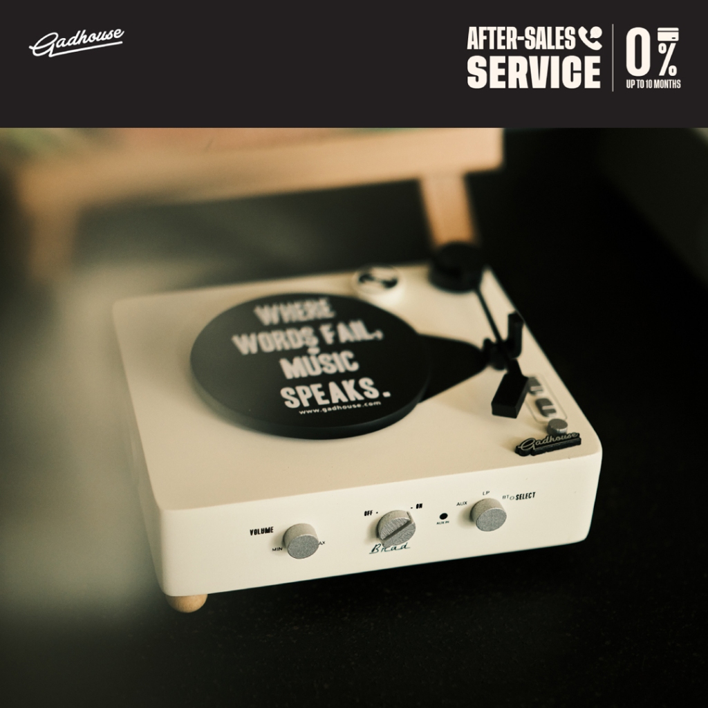 Gadhouse Brad Junior Music Box (Ivory) | กล่องดนตรีไขลาน Gadhouse Brad Junior