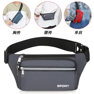 กระเป๋าคาดเอว คาดอกSport กันนำ้ได้4ช่อง ใส่ของได้อเนกประสงค์ พร้อมส่งทันทีจากกรุงเทพฯ
