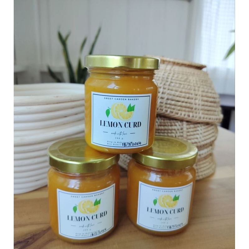 เลม่อนเคิร์ด Lemon Curd แยมเลม่อน 200 กรัม