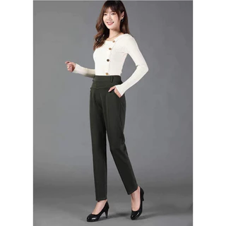 กางเกงผ้ายืดเกาหลี เอว 24-44 นิ้ว ( XL - 7XL )